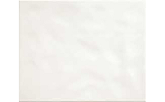 Wandfliese weiß gewellt 20 x 25 cm